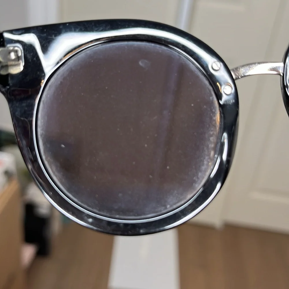 Stella McCartney Black Cat Eye Sunglasses